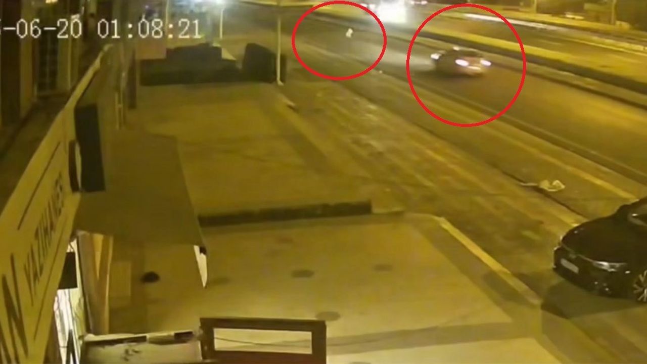 Diyarbakır'da 9 yaşındaki Nermin'in ölümüne sebep olan kaza bu şekilde belgelenmiş.