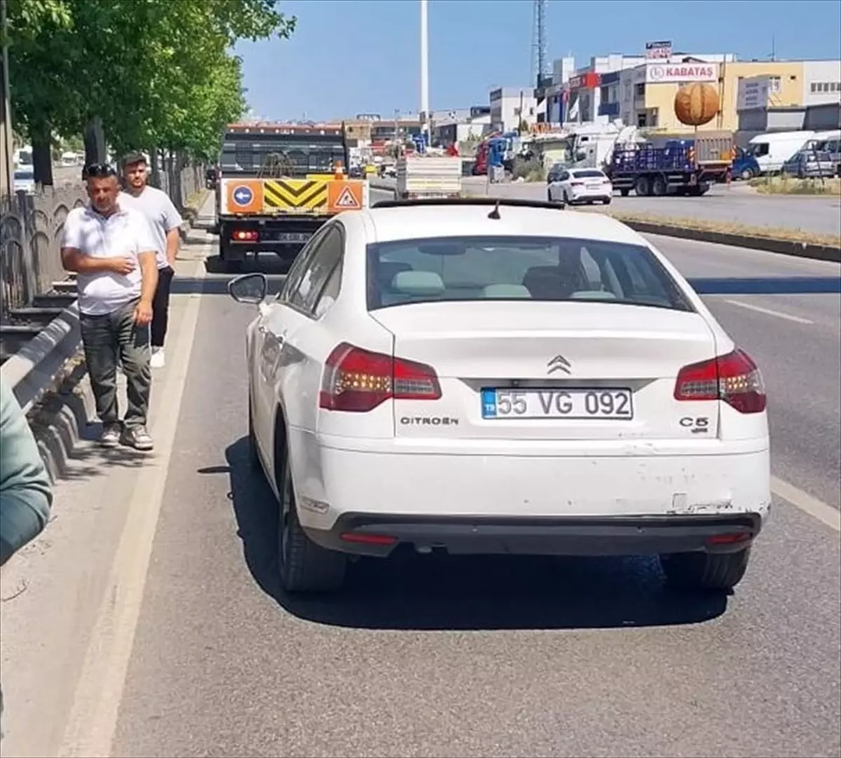 Samsun'da Kaza Sonucu 2 Kişi Yaralı