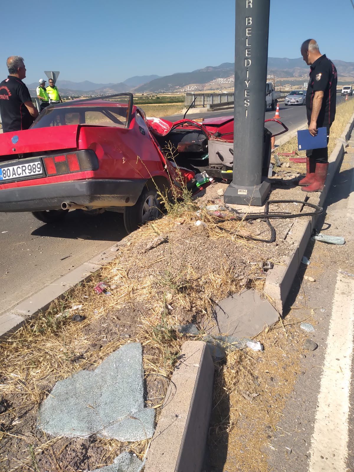 Trafik kazasında ölen 19 yaşındaki genç hayatını kaybetti.