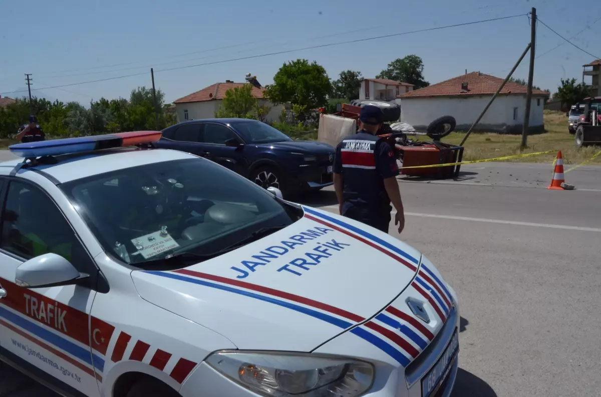 Aksaray'da Kaza Sonucu 4 Kişi Yaralandı.