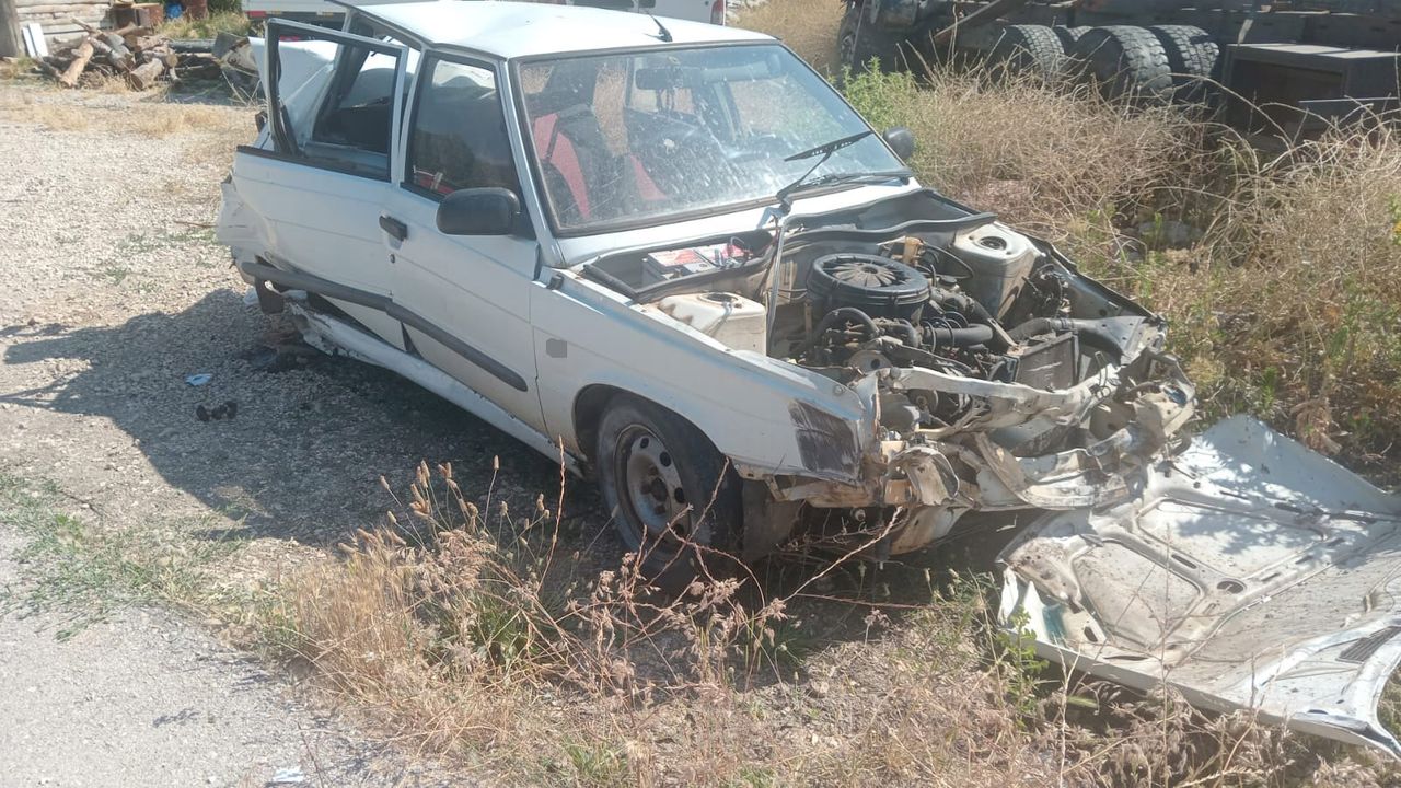 Akseki'de meydana gelen bir trafik kazası