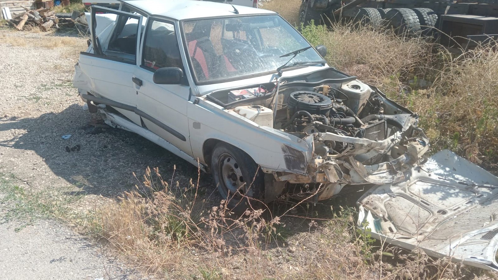 Antalya'da bir trafik kazasında bir kişi yaralandı.