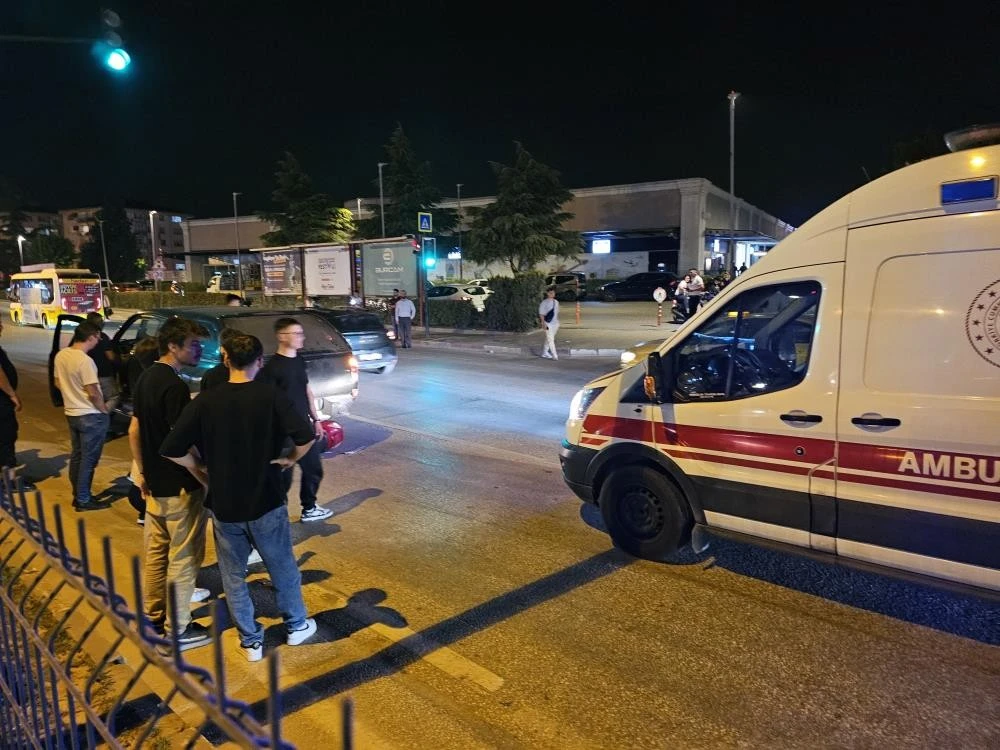 Bursa'da trafik kazası: bir kişi yaralandı