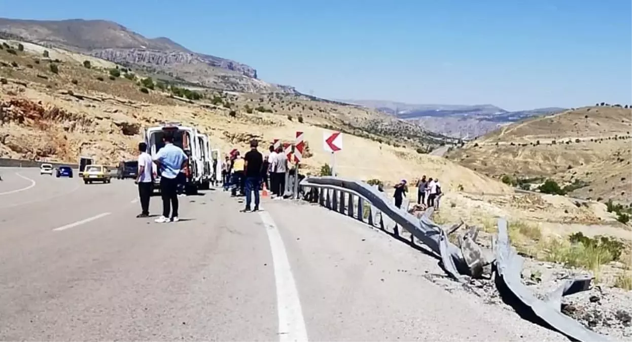 Darende'de trafik kazasında 1 kişi hayatını kaybetti, 2 kişi de yaralandı.