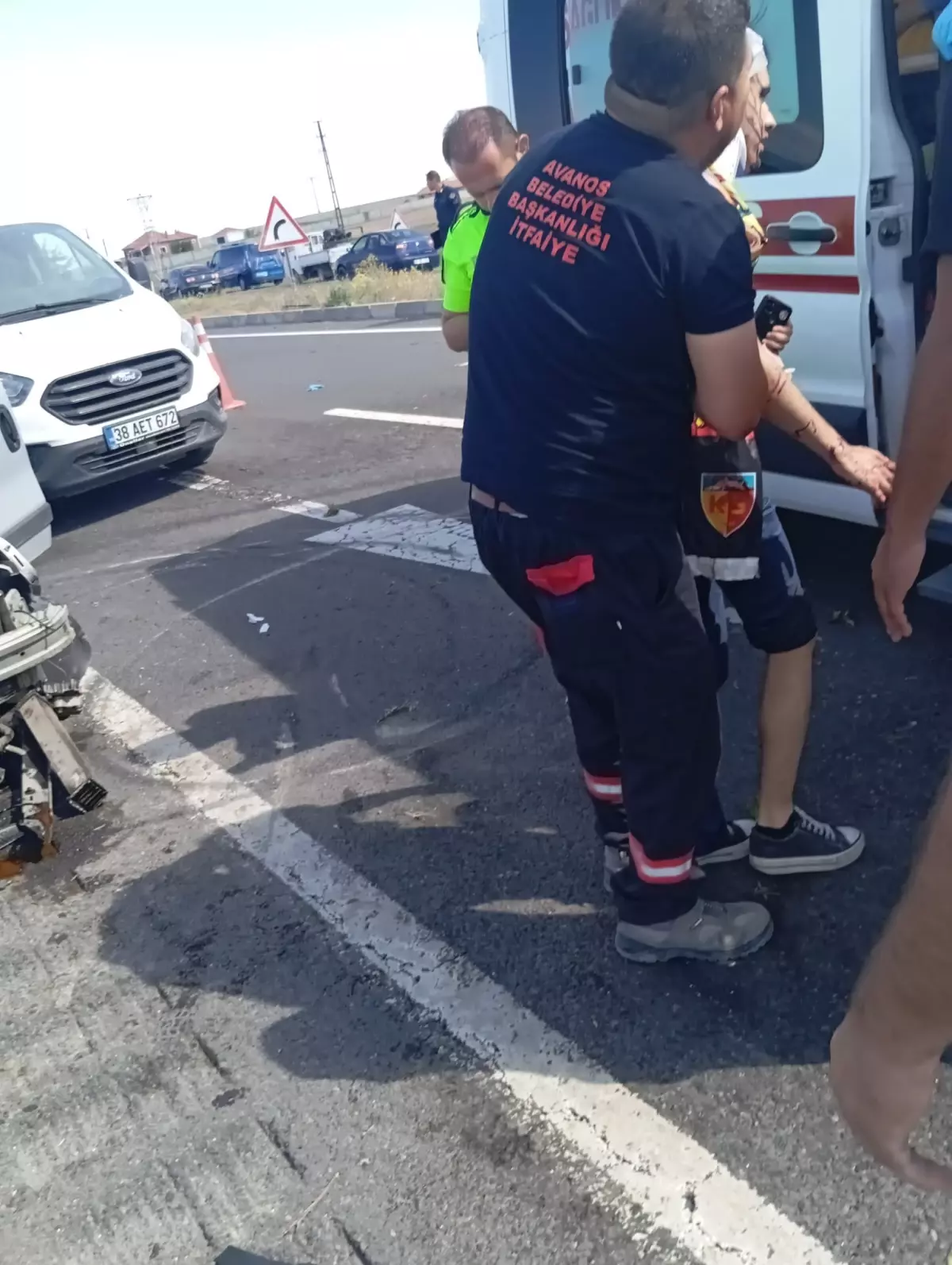 Nevşehir'de meydana gelen trafik kazasında 11 kişi yaralandı.