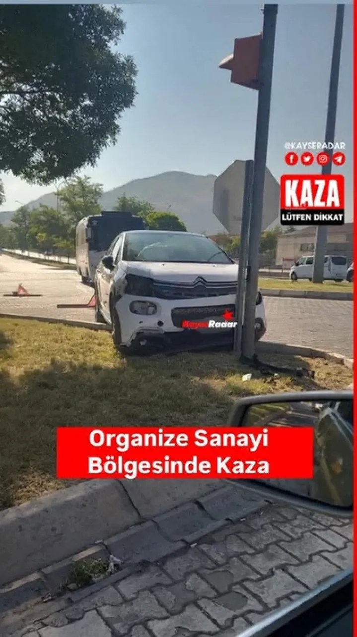 OSB'de kaza yaşandı.