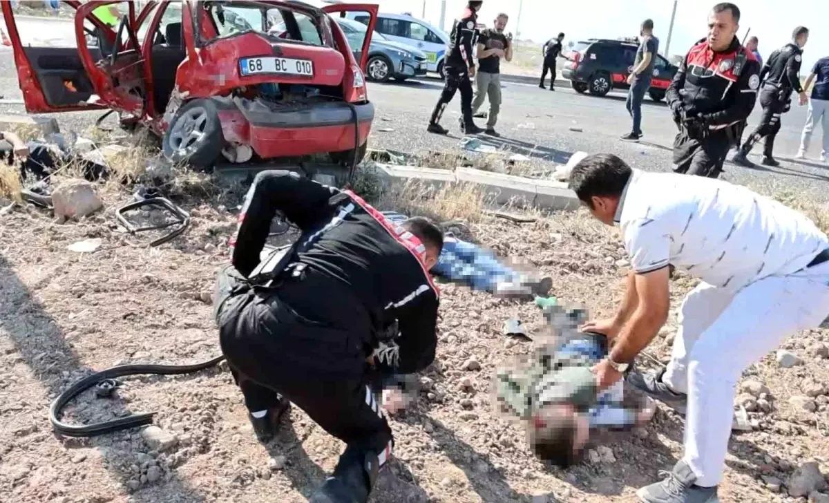 Aksaray'da Kaza: Bir Kişi Hayatını Kaybetti, Sekiz Kişi Yaralandı