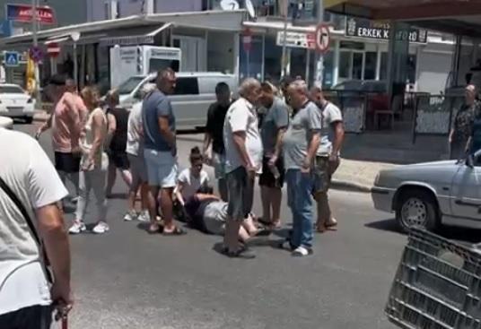 Didim'de meydana gelen kaza sonucu 1 kişi yaralandı.