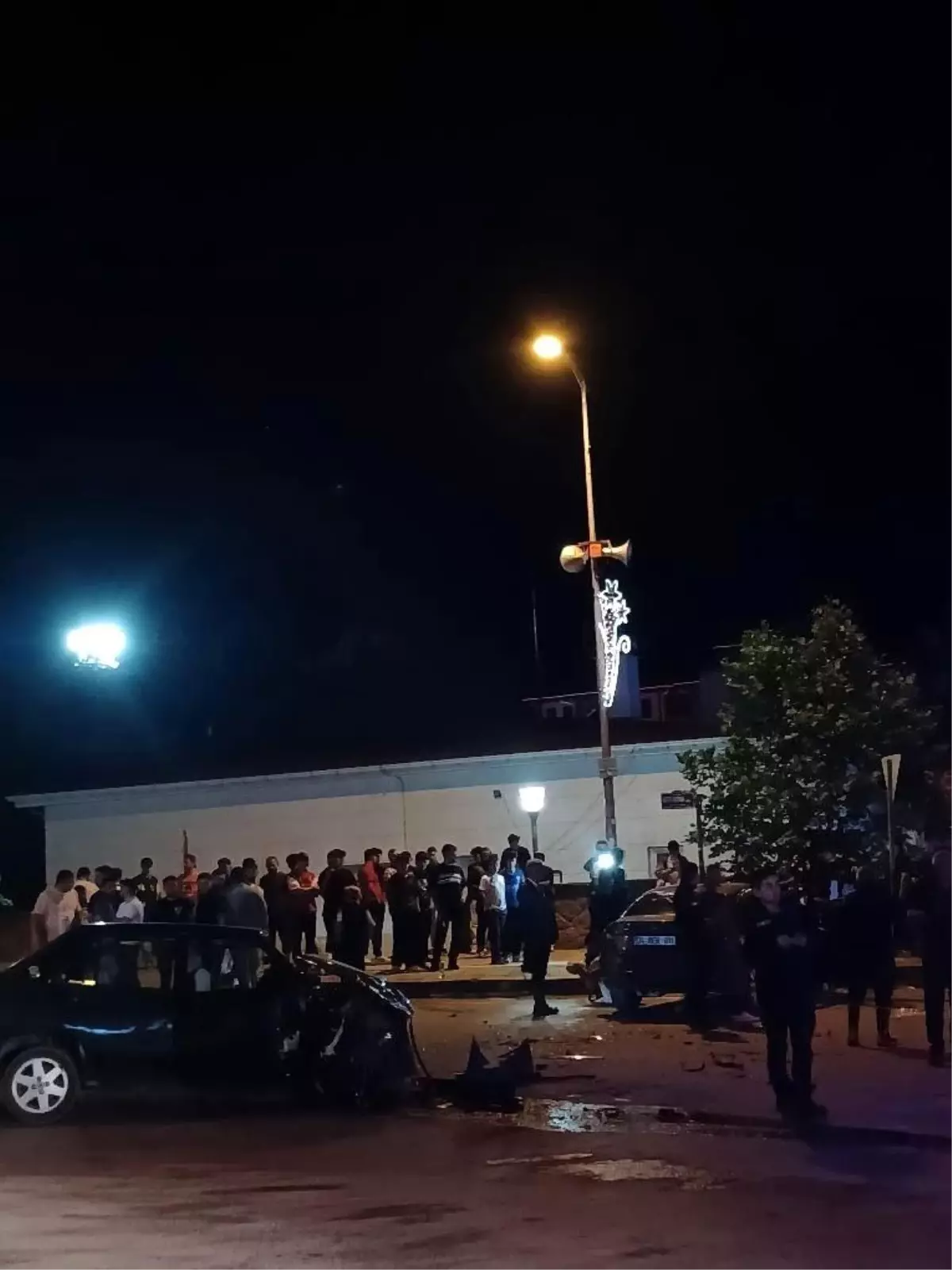 Akyurt'ta Kaza: Araç İşlevsiz Durumda