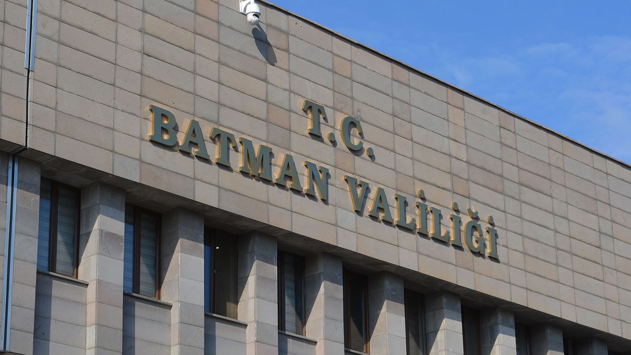 Batman Valiliği'nden 5 kişi öldüğü açıklandı.