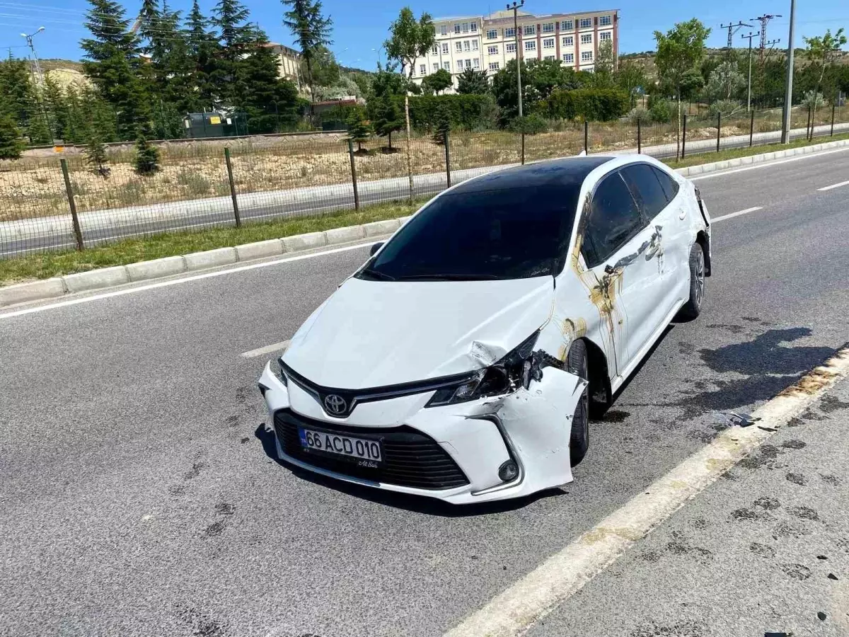 Yozgat'ta Kaza: 2 Kişi Yaralı