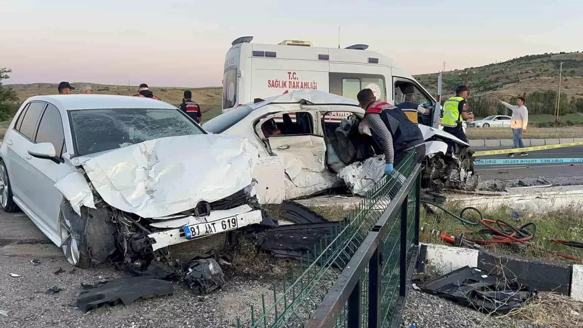 Yozgat'ta Trafik Kazasında, Bir Çift Yaşamını Yitirdi.