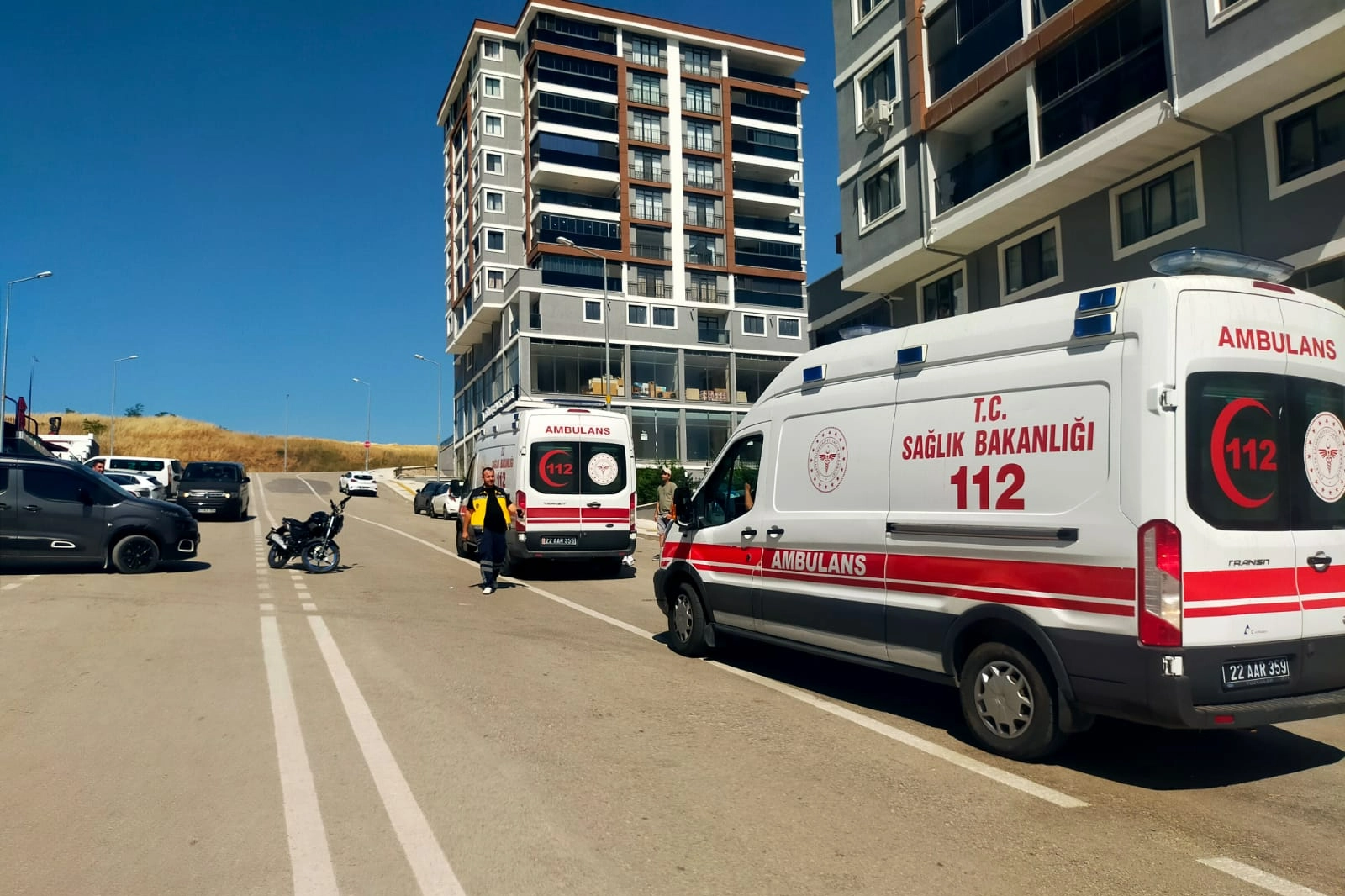 Edirne'de Kaza Sonucu 2 Kişi Yaralandı