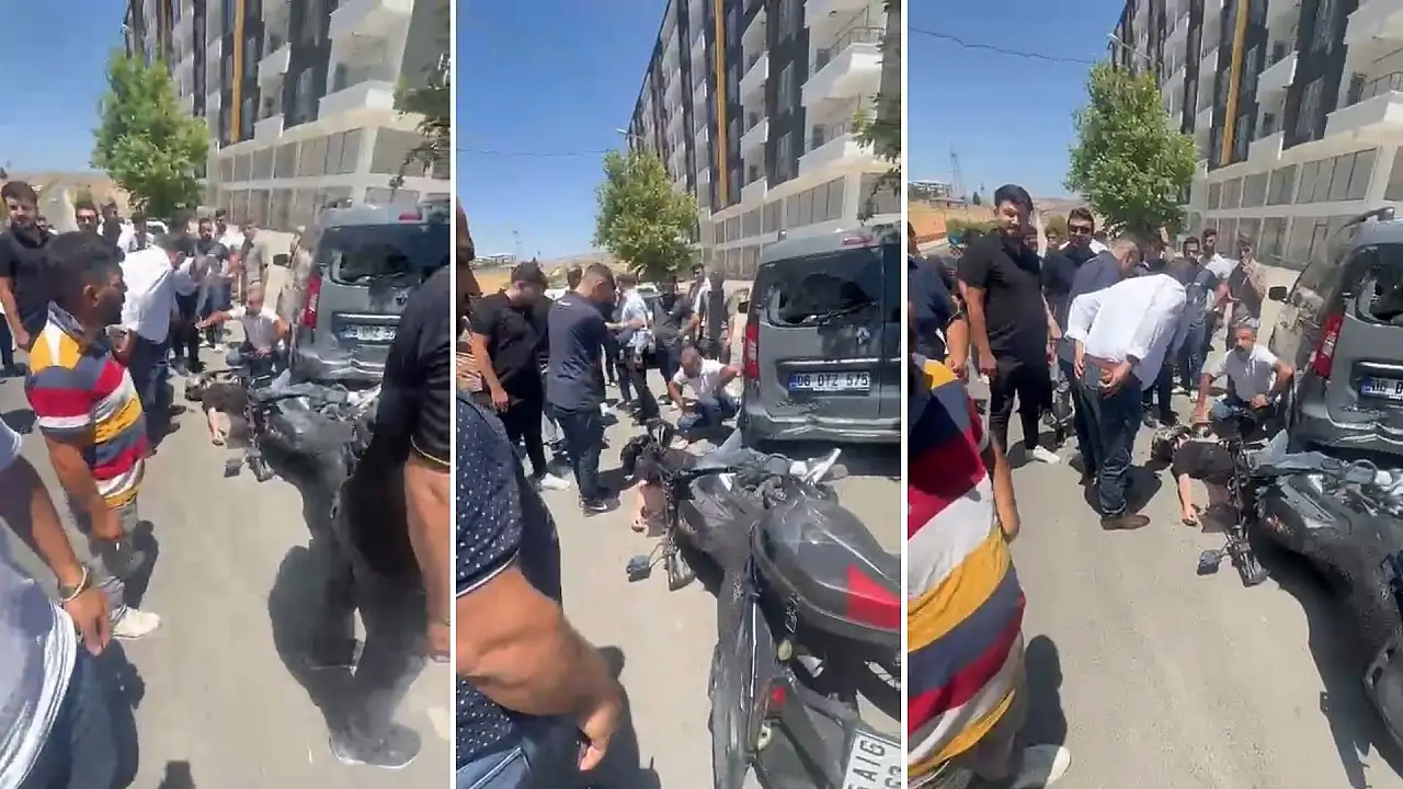 Güres Caddesi'nde Motosiklet Kazası: Bir Kişi Yaralandı
