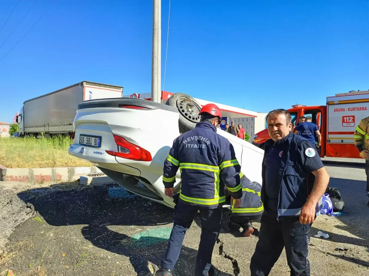 Nevşehir'de Kaza: 5 Kişi Yaralandı