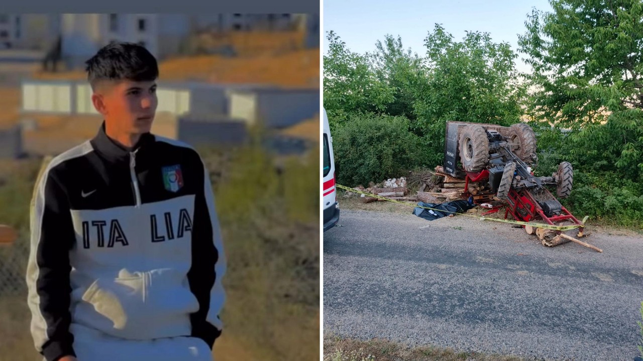 15 yaşındaki sürücü kazaya karıştı: 1 kişi hayatını kaybetti, 2 kişi yaralandı.