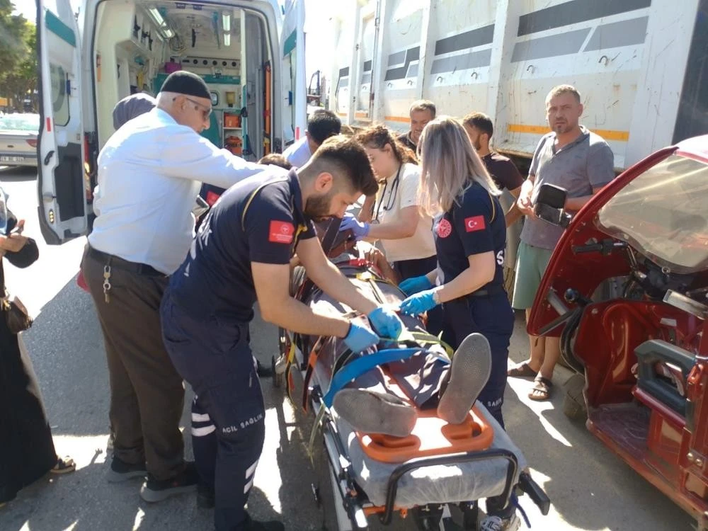 Bursa'da trafik kazası sonucu 1 kişi yaralandı.