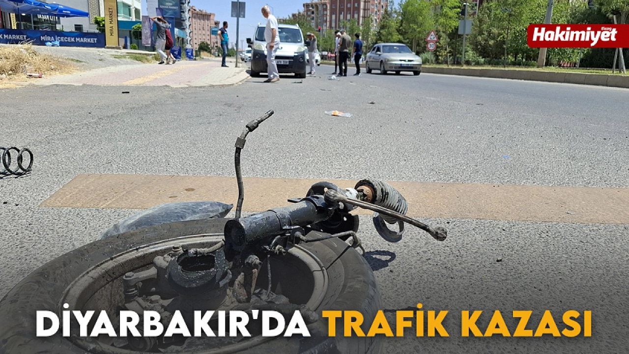 Diyarbakır'da gerçekleşen trafik kazası