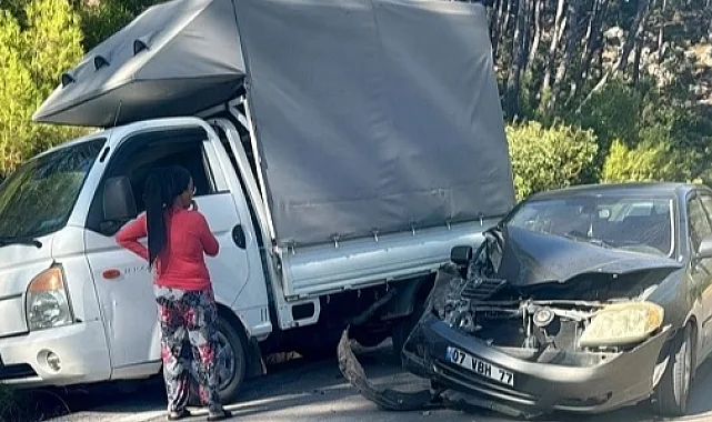 Kumluca, Antalya'da trajik kaza: 1 kişi hayatını kaybetti, 1 kişi yaralandı.