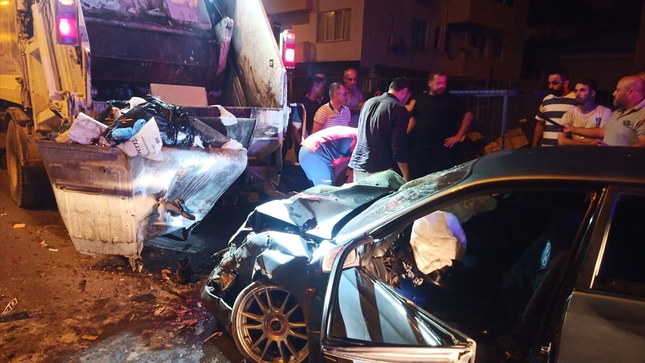 Mersin'de Kaza: 1 Kişi Hayatını Kaybetti, 4 Kişi Yaralandı.