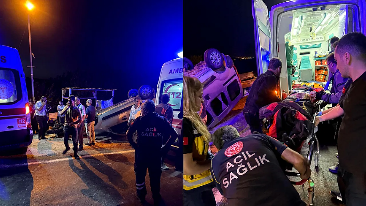Elazığ'da bir trafik çarpışması meydana geldi.