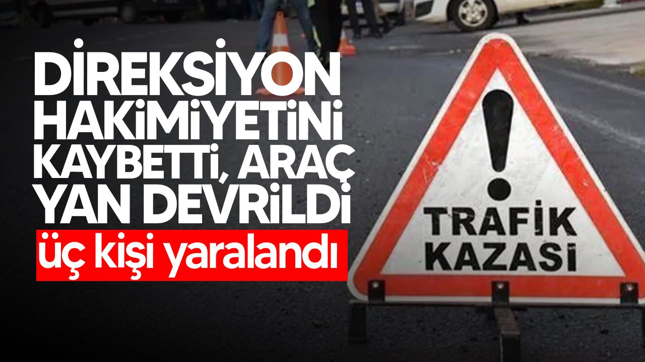 Gazimağusa-İskele yolu kaza: 3 kişi yaralı