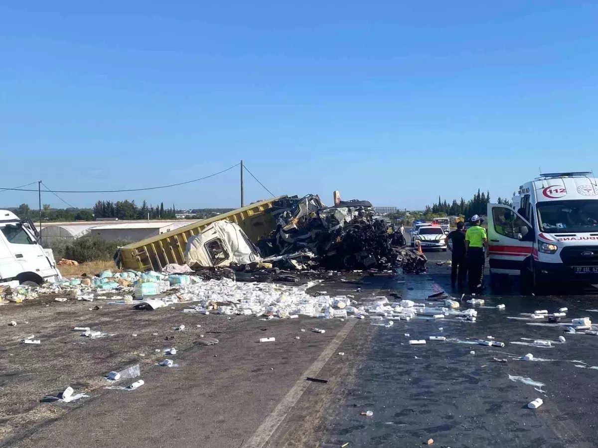 Antalya'da Kaza: Bir Kişi Hayatını Kaybetti, Bir Kişi Yaralandı