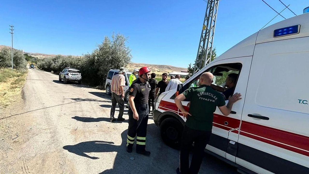 Elazığ'da trafik kazasında bir kişi hafif şekilde yaralandı.