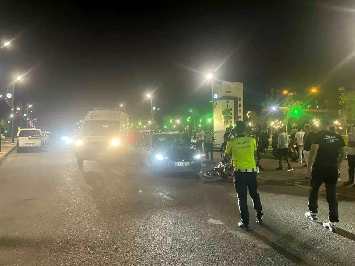 Batman'da trafik kazası: 1 kişi yaralandı.