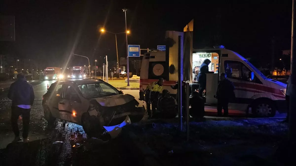 Çorum'da Kaza: Dört Kişi Yaralı