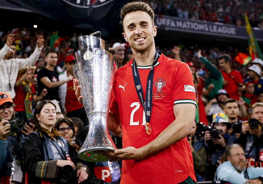 Diogo Jota'nın hayatını kaybettiği trafik kazası.