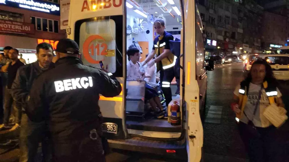 Ereğli'de trafik kazası sonucunda 7 kişi yaralandı.