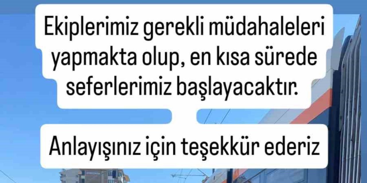 Kaza sonucu geciken seferler normale döndü.