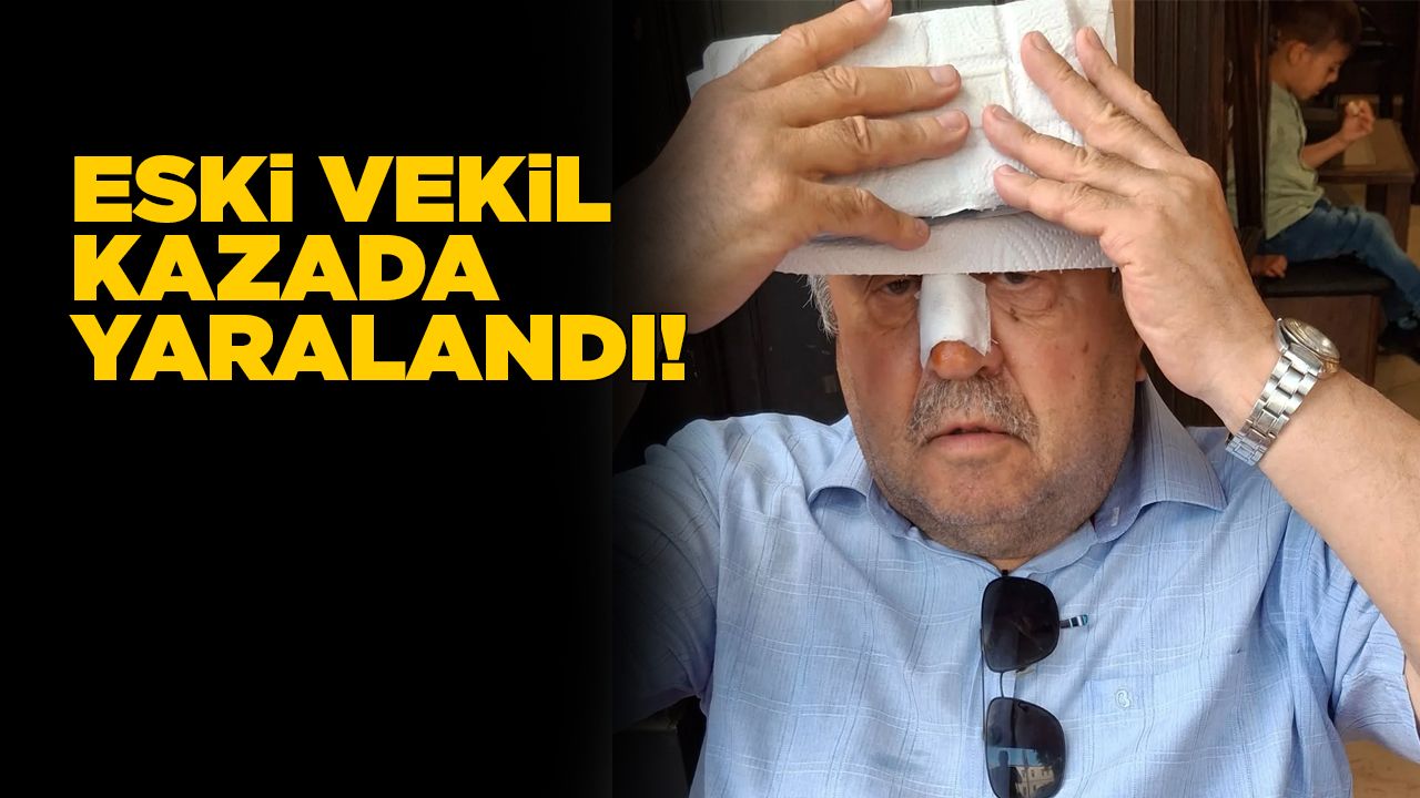 Sinop'taki Eski Vekil Kaza Geçirdi ve Yaralandı.