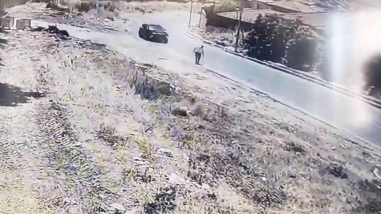 15 yaşında olan sürücü araçla yaya çarptı.