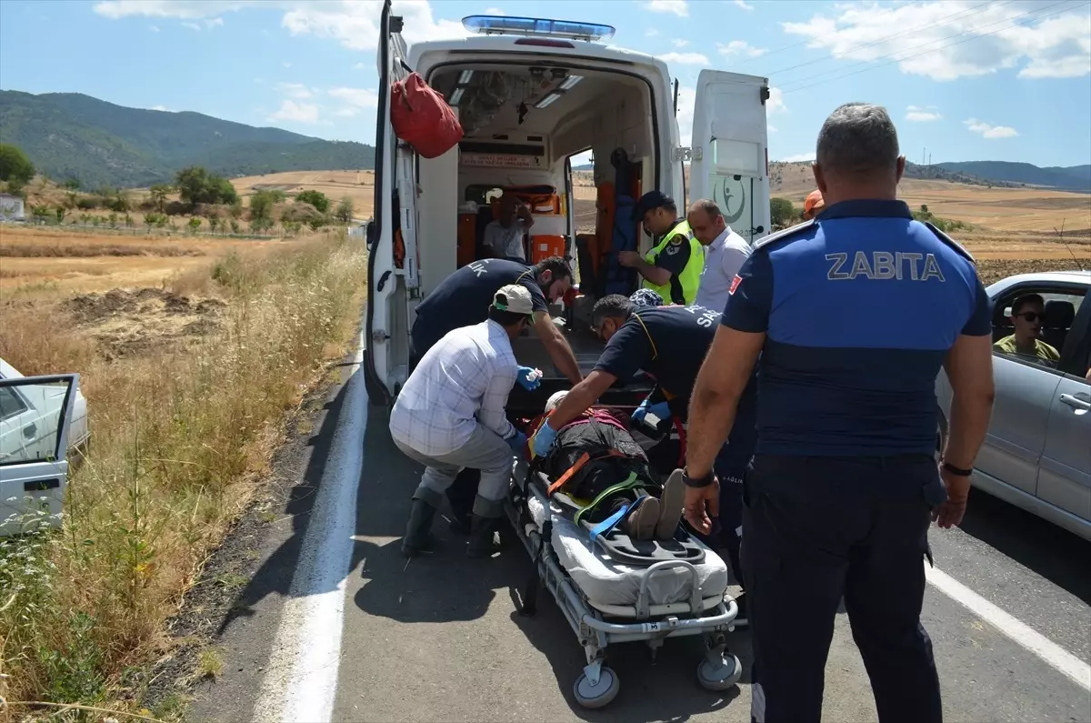 Kazada Karı Koca Yaralandı Dodurga'da