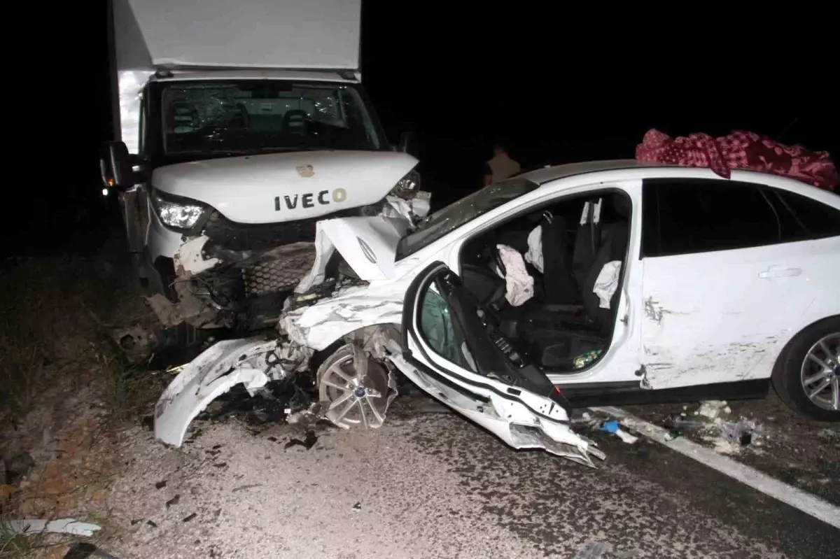 Konya'da Trafik Kazasında 7 Kişi Yaralandı.