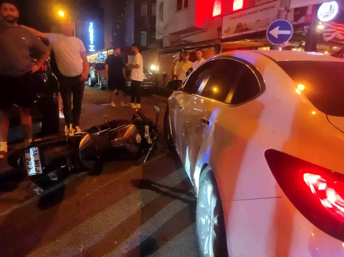 Tekirdağ'da Kaza Sonucu Bir Kişi Yaralandı.