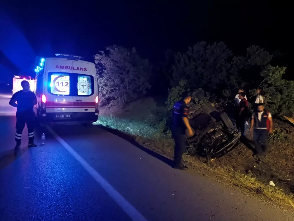 Uşak'ta Trafik Kazasında 16 Yaşındaki Genç Yaşamını Yitirdi.