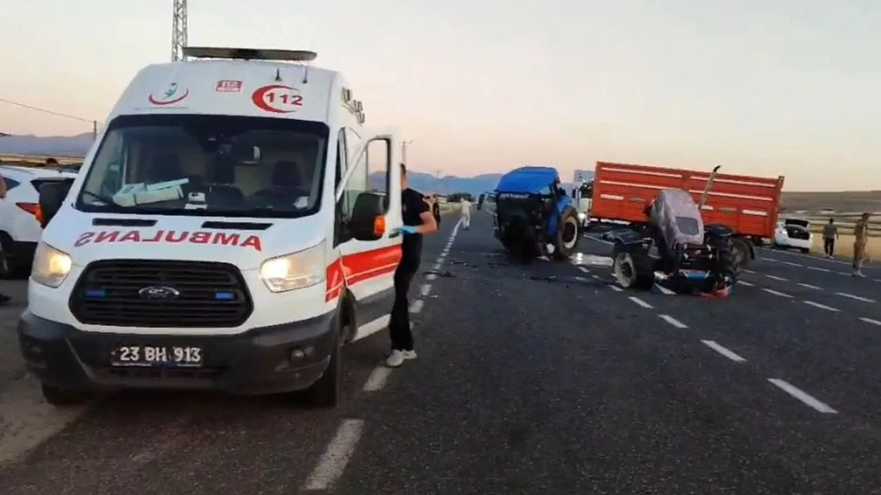 Kovancılar-Bingöl yolu kaza haberi: 1 kişi yaralı.