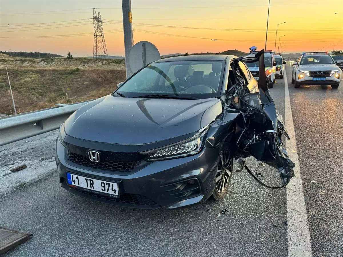 Arnavutköy'de Kaza Sonucu Sürücü Öldü