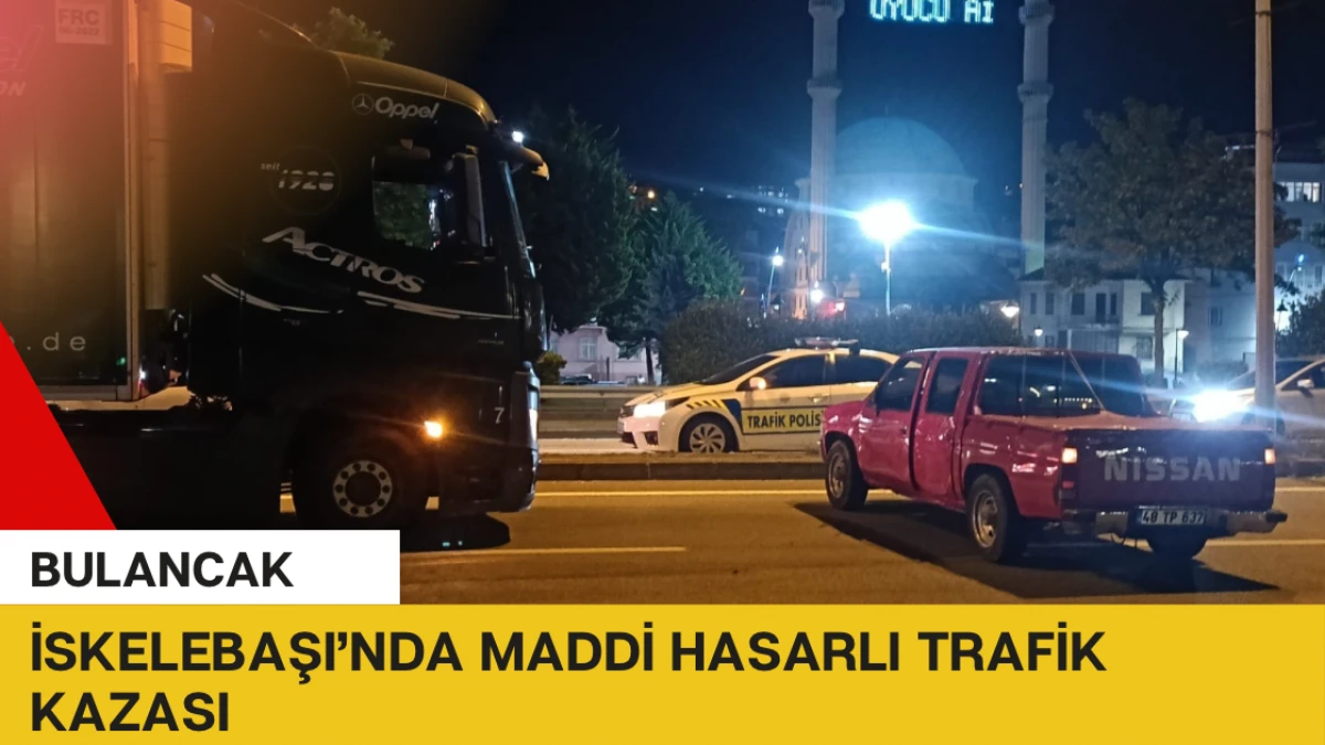 Bulancak İskelebaşı'nda Motosiklet ile Araç Çarpıştı