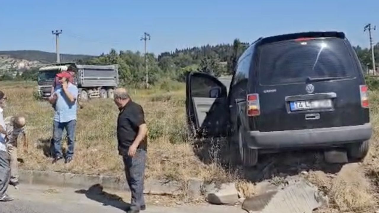 Kaza sonucu yaralananların olduğu Taşkısığı'ndaki olay
