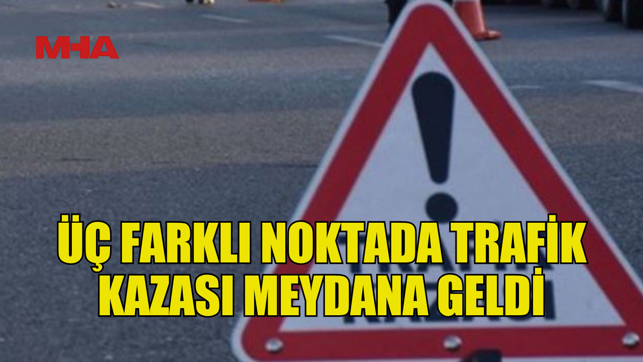 Kıbrıs'ta trafik kazaları sonucu 3 sürücü tutuklandı.