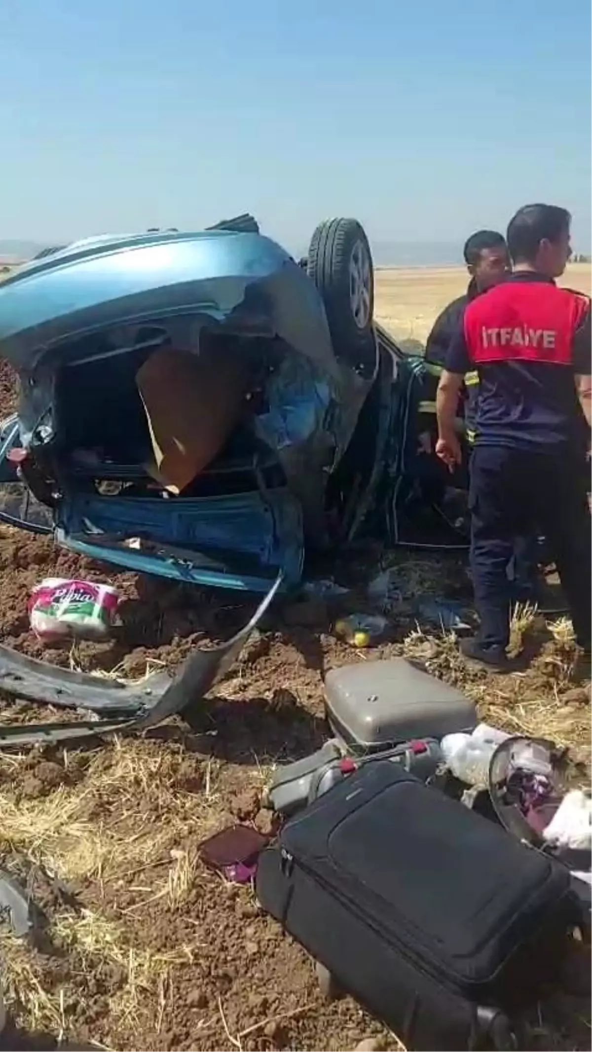 Amasya'da trafik kazasında 3 kişi yaralandı.