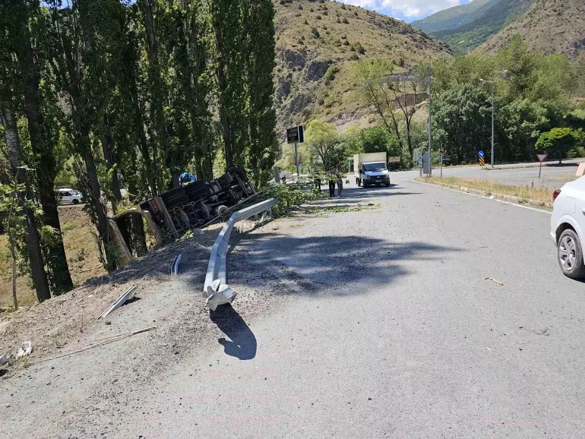 İspir'de Kaza Sonucu Bir Kişi Hayatını Kaybetti