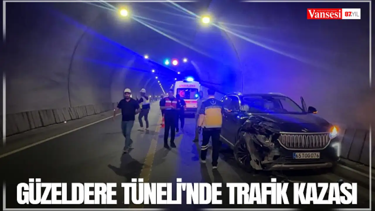 Kaza Güzeldere Tüneli'nde meydana geldi.
