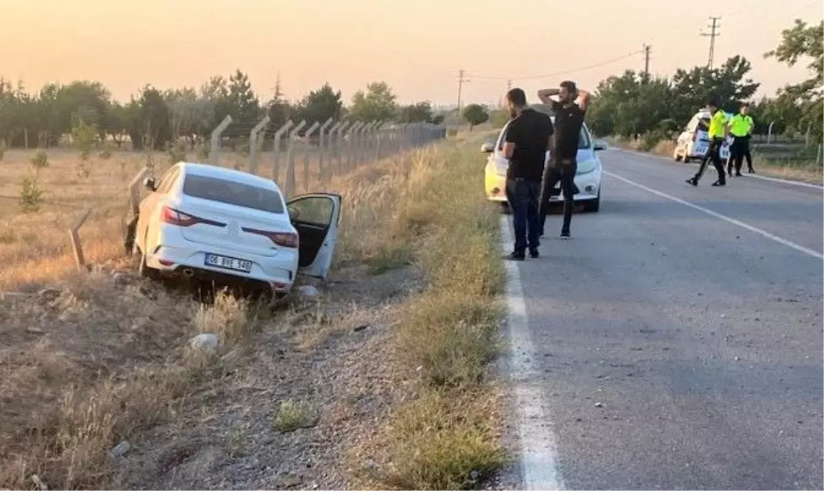 Kulu'da Trafiğe Karışan Kazada 2 Kişi Yaralandı.