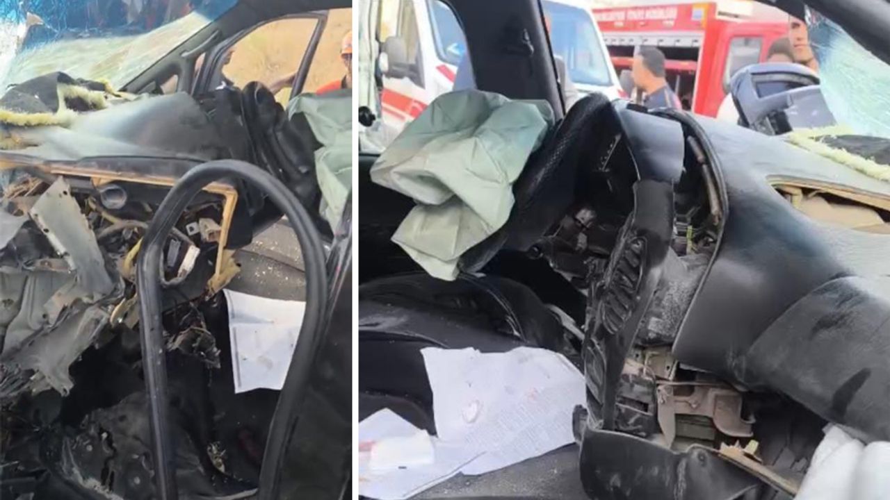 TRAFİK KAZASINDA BATMAN'DAN 2 KİŞİ AĞIR YARALI