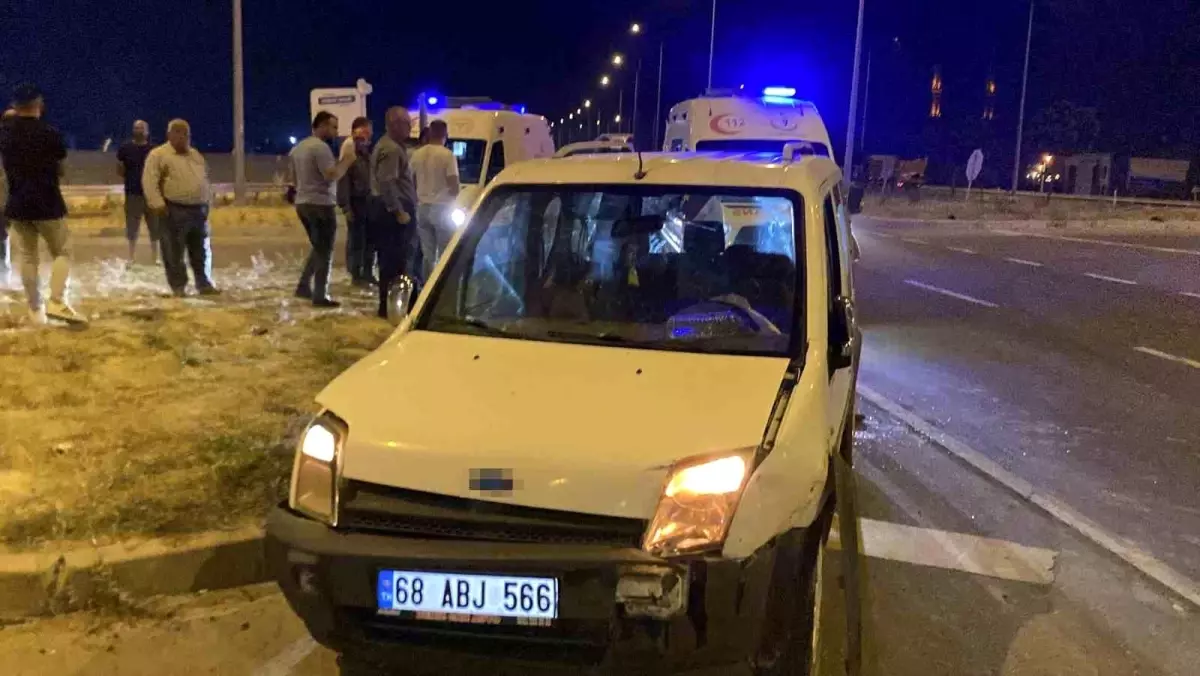 Aksaray'da Trafik Olayı: 1 Kişi Yaralandı